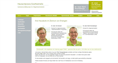 Desktop Screenshot of hausarztpraxis-goethestrasse.de